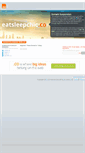 Mobile Screenshot of eatsleepchic.co